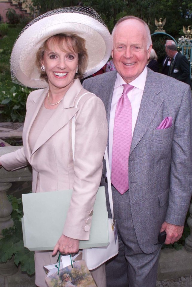 Esther Rantzen with her late husband Desmond Wilcox