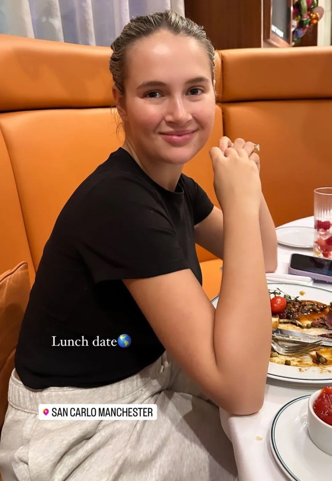 Molly-Mae Hague looked happy and relaxed on a date with her fiance