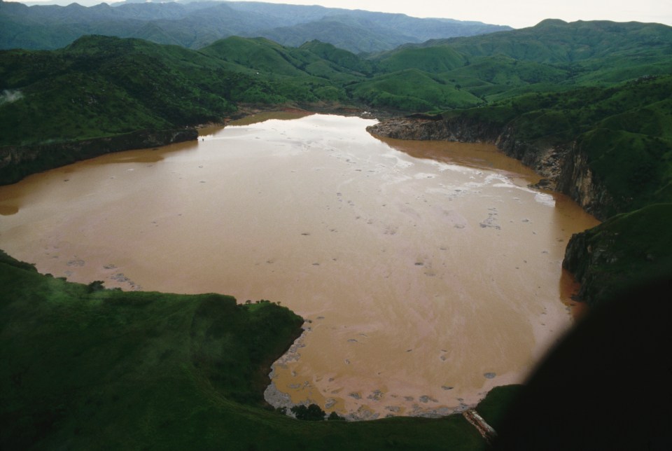 On August 21, 1986, Lake Nyos turned red from its usual blue colour before releasing toxic gas