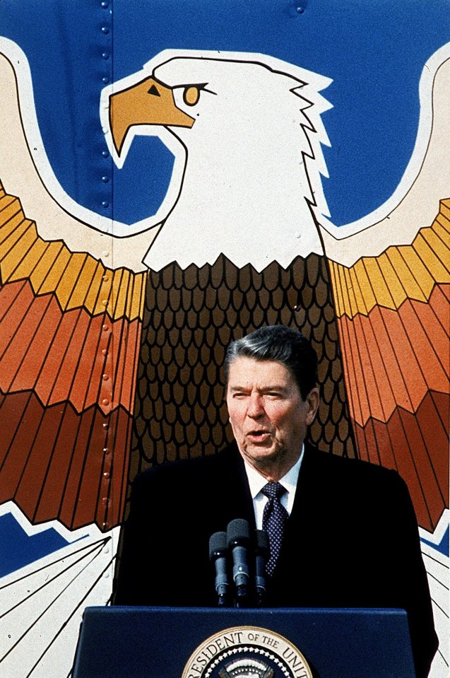 President Reagan’s 1987 call to 'tear down' the Berlin Wall helped lead to the end of the  Cold War