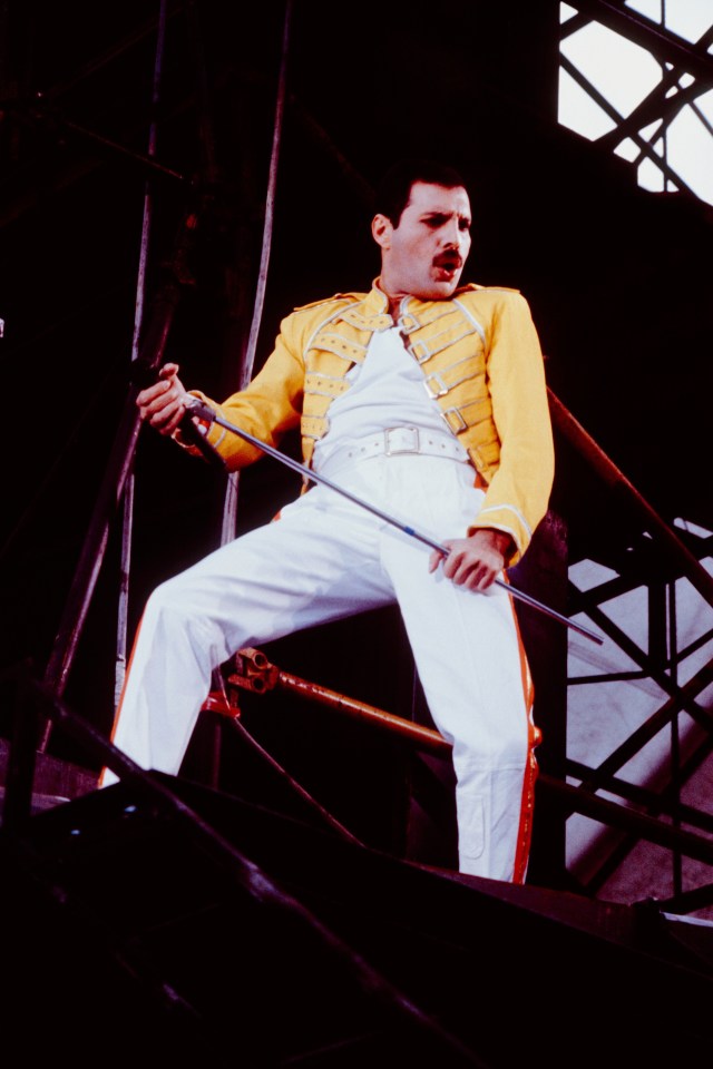 Queen's Freddie Mercury was well known for his incredible vocal range and flamboyant stage presence