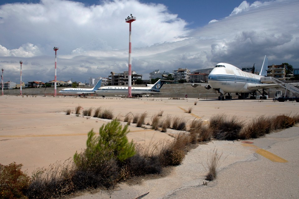 For almost 20 years, it was abandoned and left to rot - with old aircraft left on site