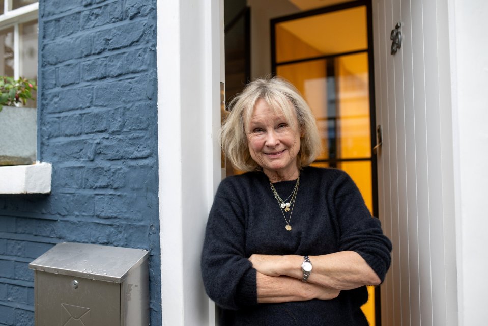 Jenny Hildreth lives next-door to the famous pink house and said visitors can be 'annoying'