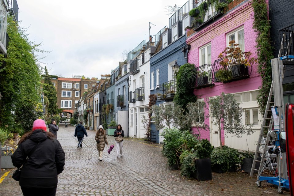 Guided tours charge visitors to walk around the street