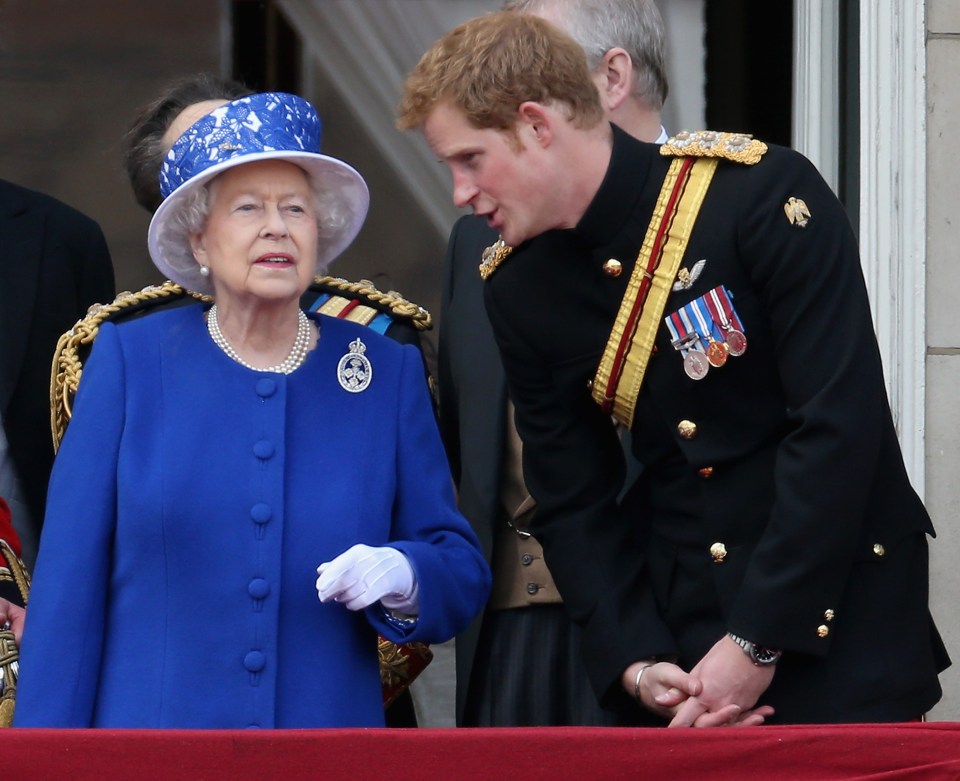 Prince Harry reportedly “ripped down a picture of the Queen” in a wild party