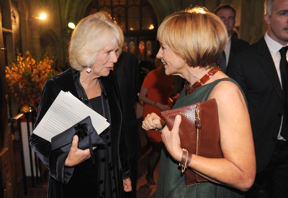 Anne and Camilla pictured at a 2013 bash