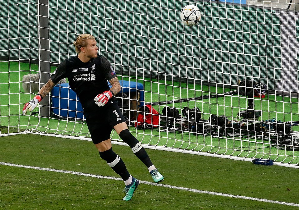 This clanger to let in a Gareth Bale shot topped off Karius' 2018 nightmare