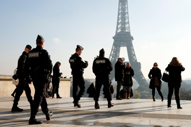 90,000 cops are set to be deployed across France on New Year's Eve