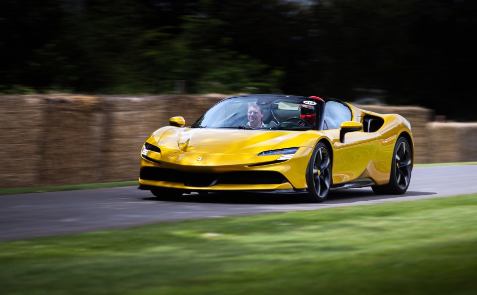 Ferrari SF90 Spiders are among the presents