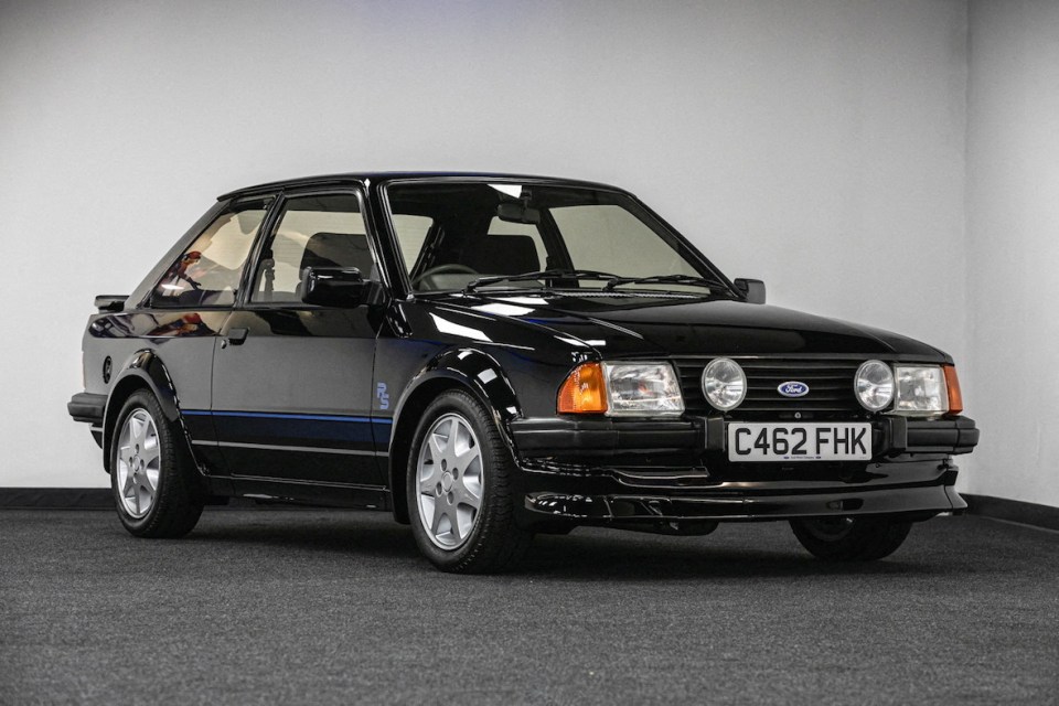 Princess Diana’s Ford Escort RS Turbo sold at auction last year for £650,000