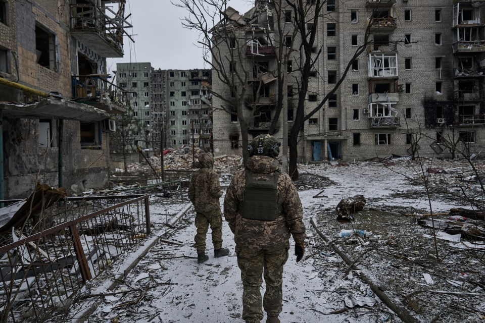 Ukrainian troops are barely holding the line as Putin throws all he has at Avdiivka