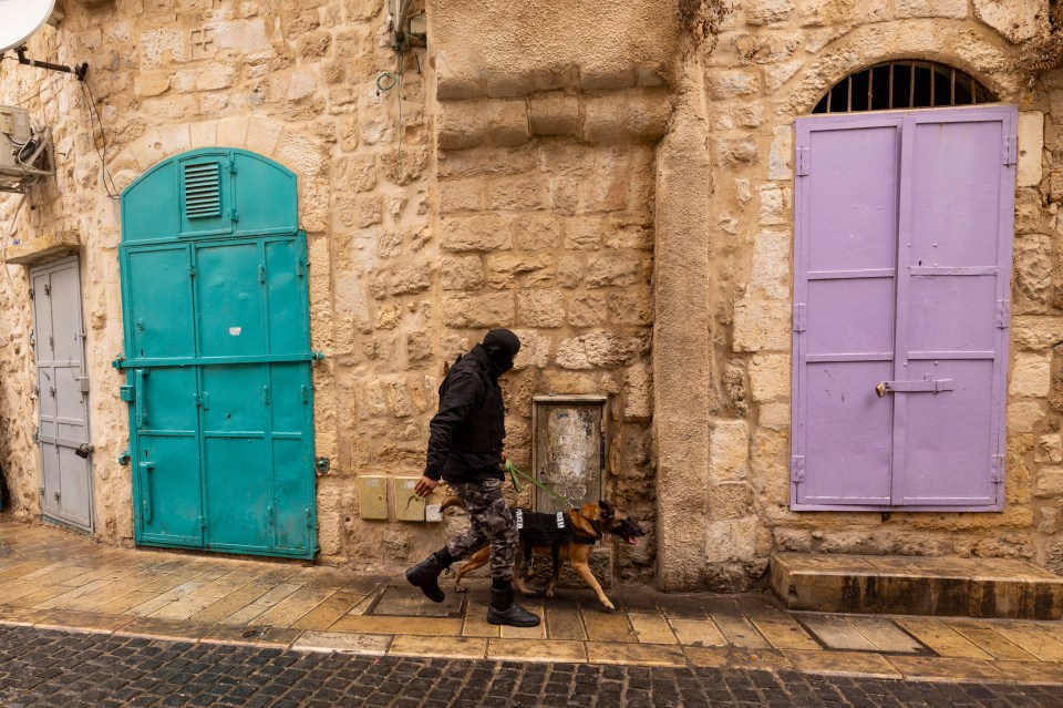 Huge numbers of people normally flock to the religious town for a religious pilgrimage in December