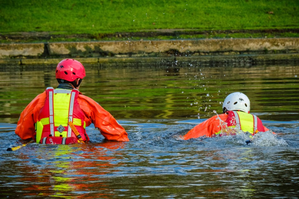 Cops are searching the River Wensum