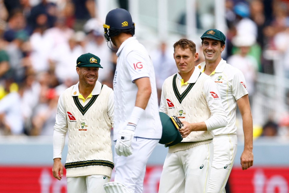 Pat Cummins and Stuart Broad failed to see eye-to-eye during the test