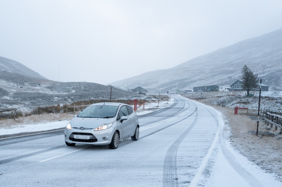 'White Christmas' has finally arrived to the UK said the Met Office