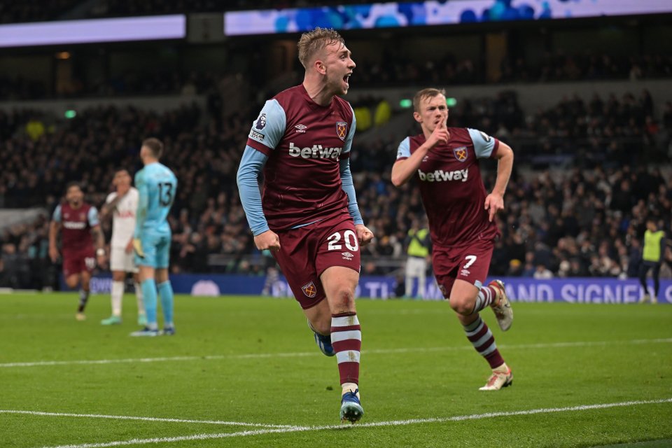 Jarrod Bowen and James Ward-Prowse's goals secured a win for West Ham