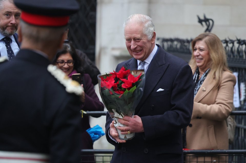 King Charles appeared in the High Court to thank legal staff for their 'extraordinary' work