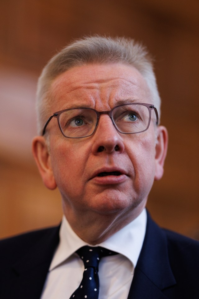 Mr Gove vowed to take on Nimby town halls