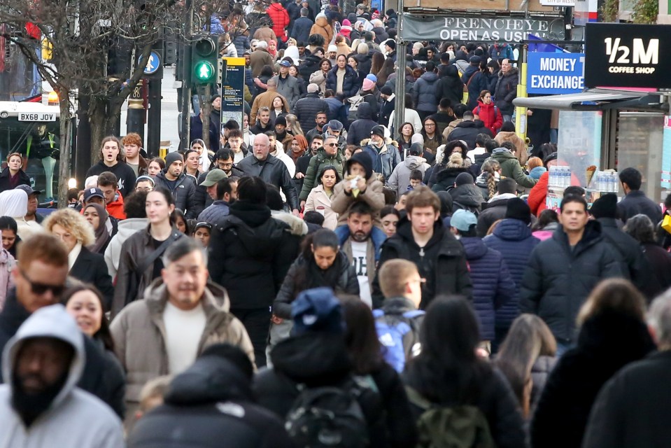 Bargain hunters hit Oxford Street to snap up deals in the Boxing Day sales