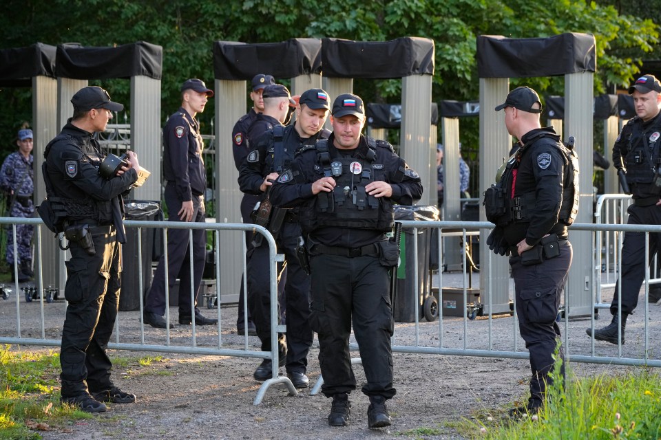 High level security at Prigozhin’s funeral