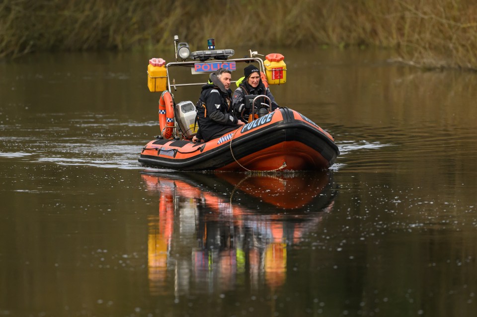 Divers are now scouring the River Wensum