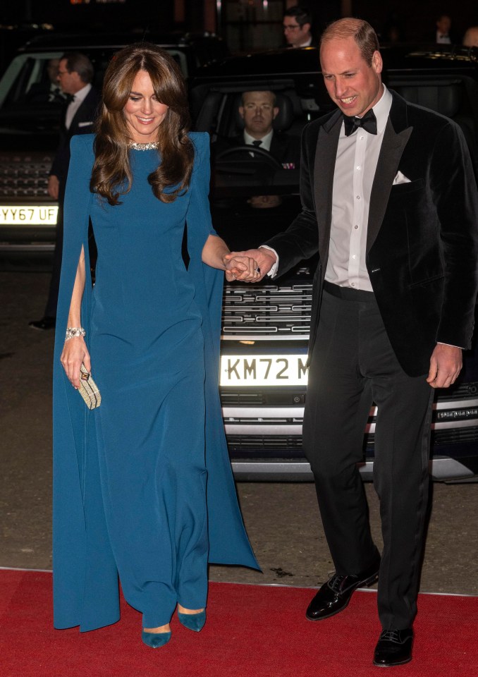 Kate and Wills put on a brave face this week