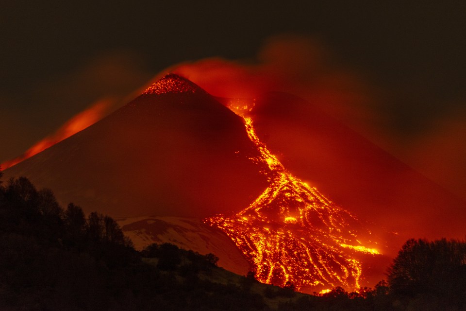 Mount Etna is Europe's most active volcano and also the continents tallest