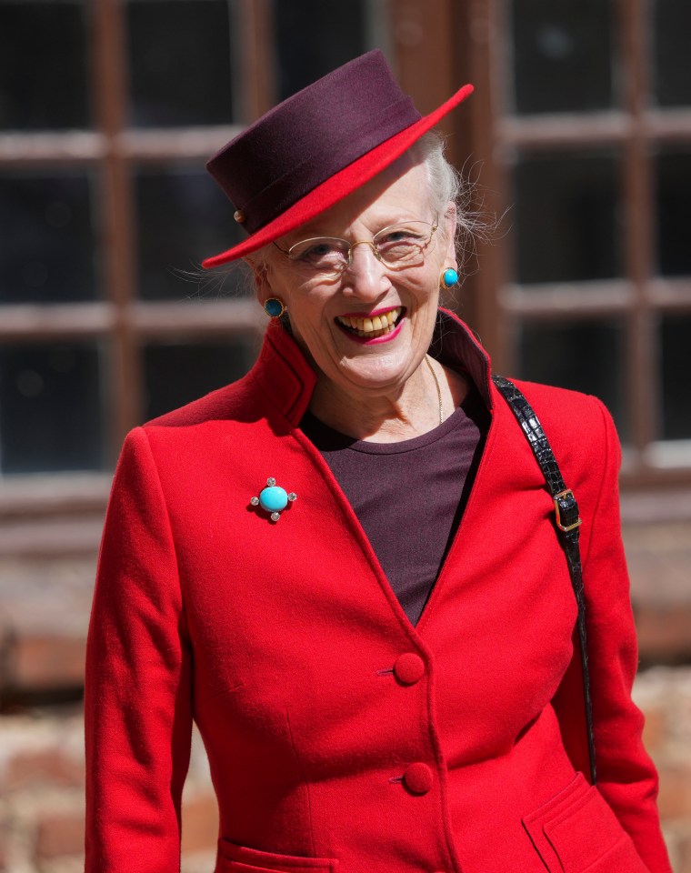 Margrethe II of Denmark has passed on the throne to her eldest son