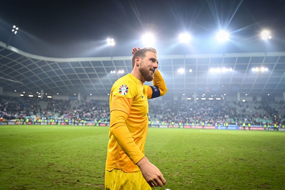 Jan Oblak captains Slovenia