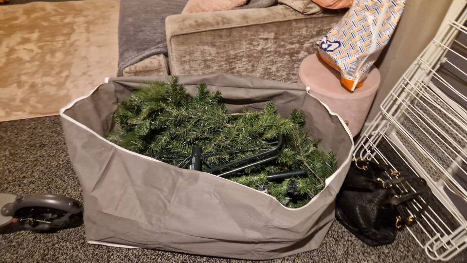 Savvy shoppers are going wild for Argos' Christmas tree storage bags