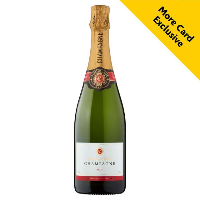 SHOP & SAVE

POP your Christmas cork with half price Charles de Villers Champagne at Morrisons for More Card holders, down from £25 to £12.50.

SAVE: £12.50