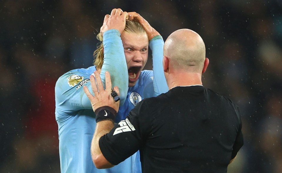 Audio from Erling Haaland's meltdown against Tottenham has been released