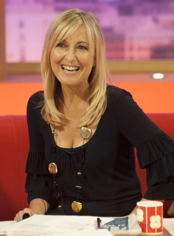 Fiona, pictured during 2010, spent 15 years getting up at 03:30 to front the ITV breakfast show GMTV