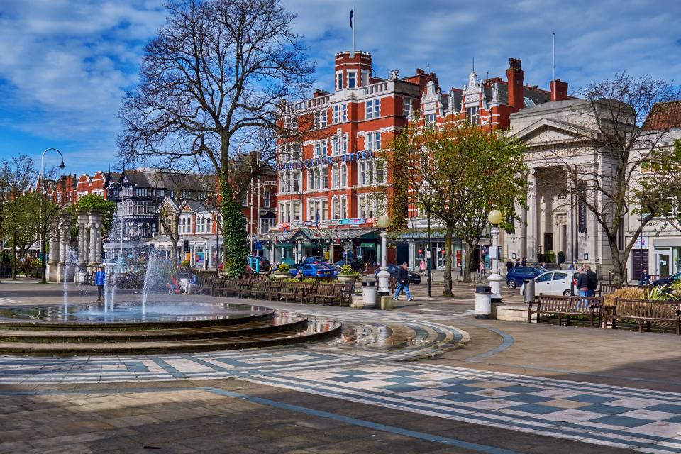 Lord Street is still a busy street in Southport