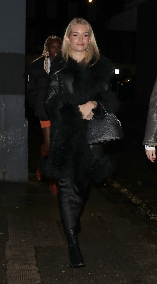 Lottie and Leo arrived within minutes of each other at The Chiltern Firehouse in Central London