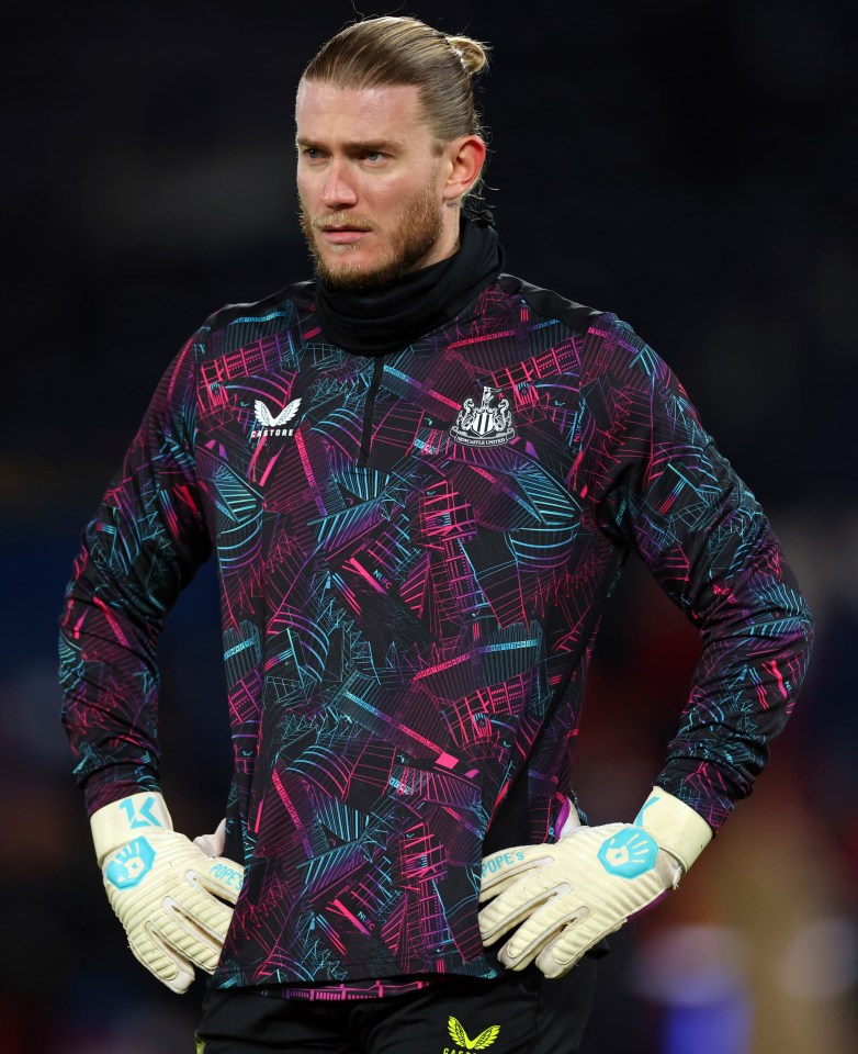 Loris Karius hopes for a shock Champions League comeback with Toon