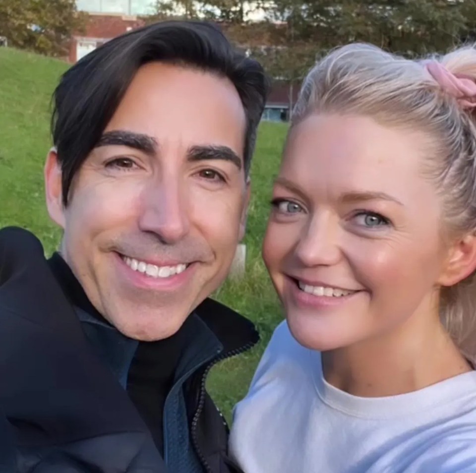 Hannah Spearritt has missed several Dancing On Ice training sessions with partner Andy Buchanan