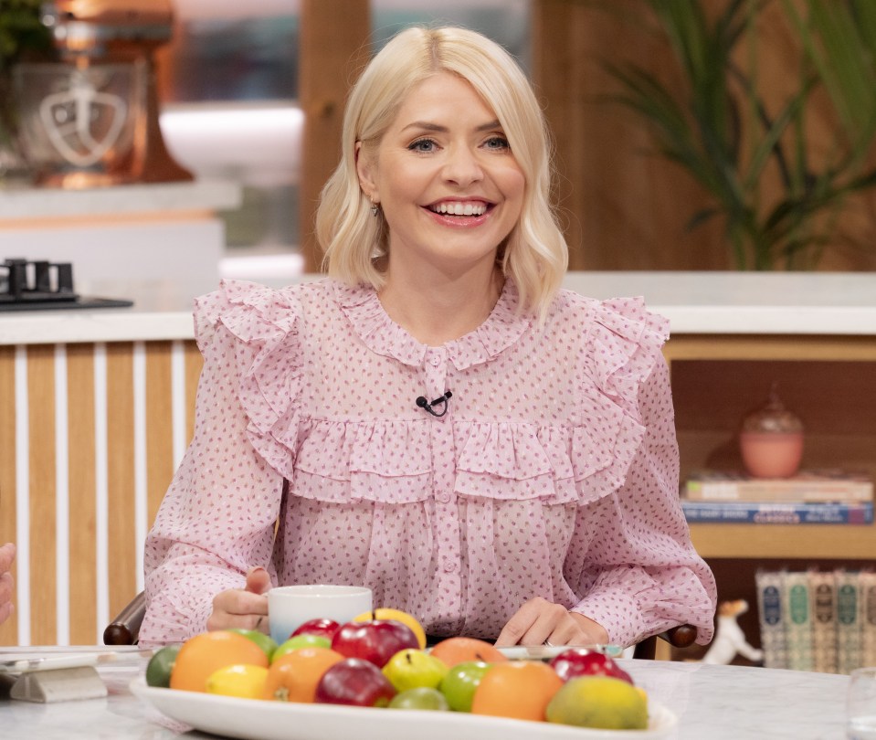 Holly quit her plum telly role in October