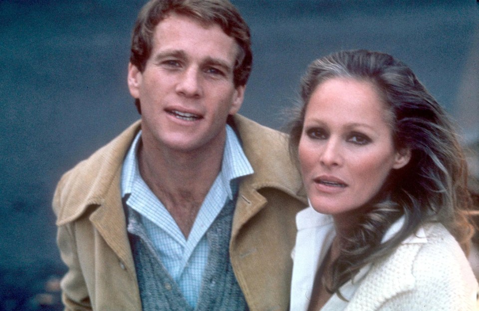 Ryan with former love Ursula Andress