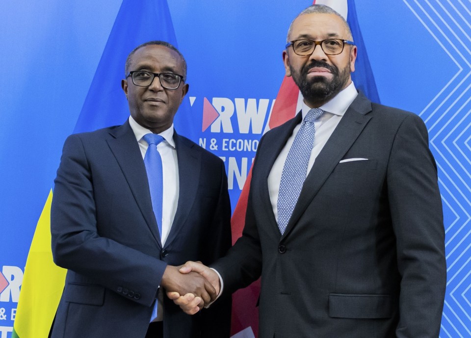 Home Secretary James Cleverly signs a new treaty with Rwanda this week