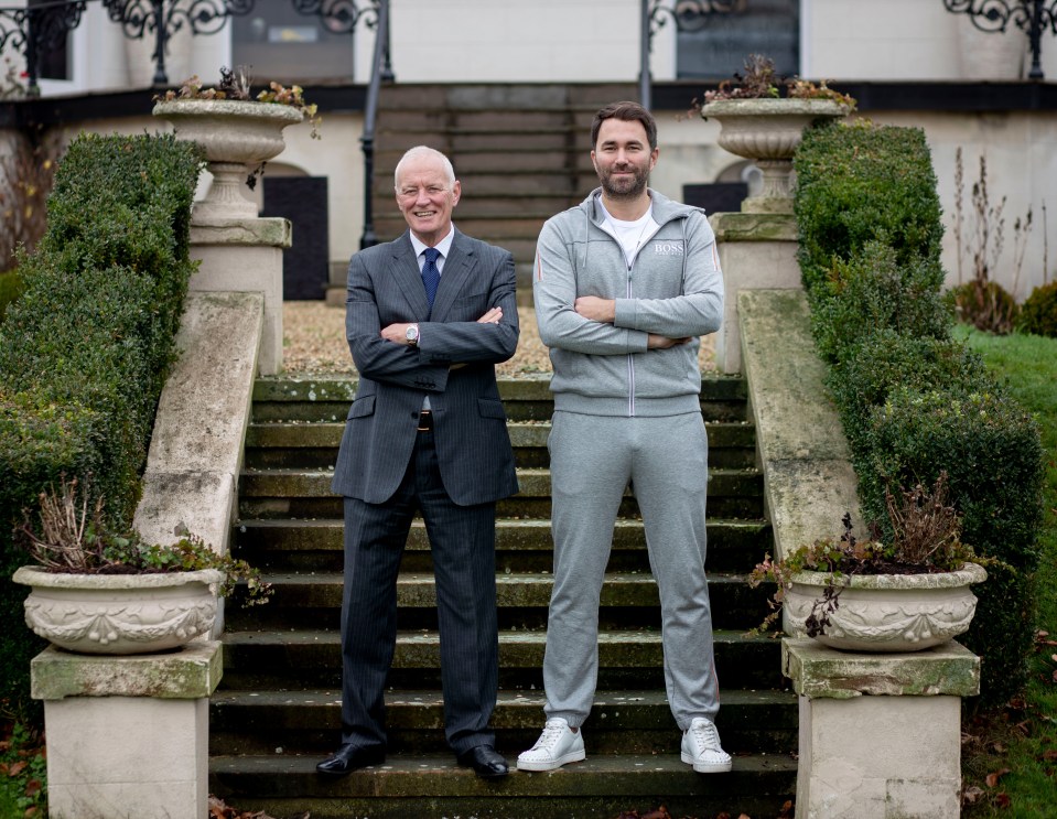 Barry and Eddie Hearn have continued a family tradition of boxing promoting