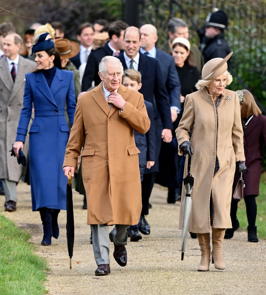 Kate stood out in blue