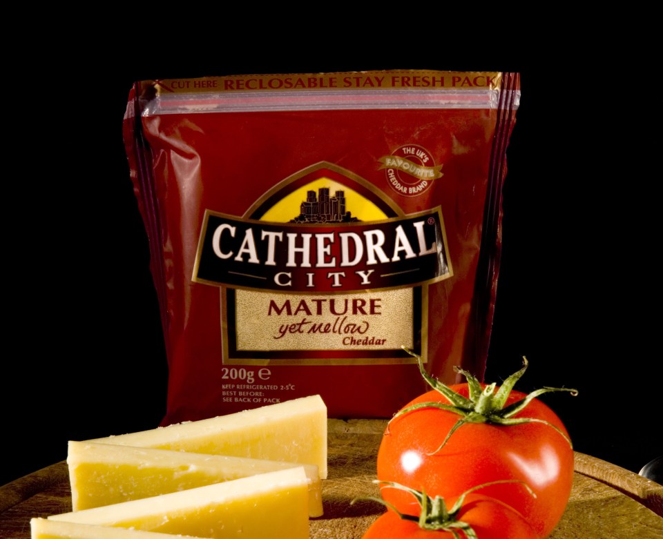 Cathedral City is usually more expensive than own brand cheese - but not at this price