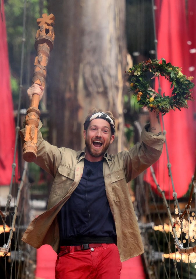 The reality star was crowned as King of the Jungle the 2023 series of I’m a Celebrity… Get Me Out of Here!