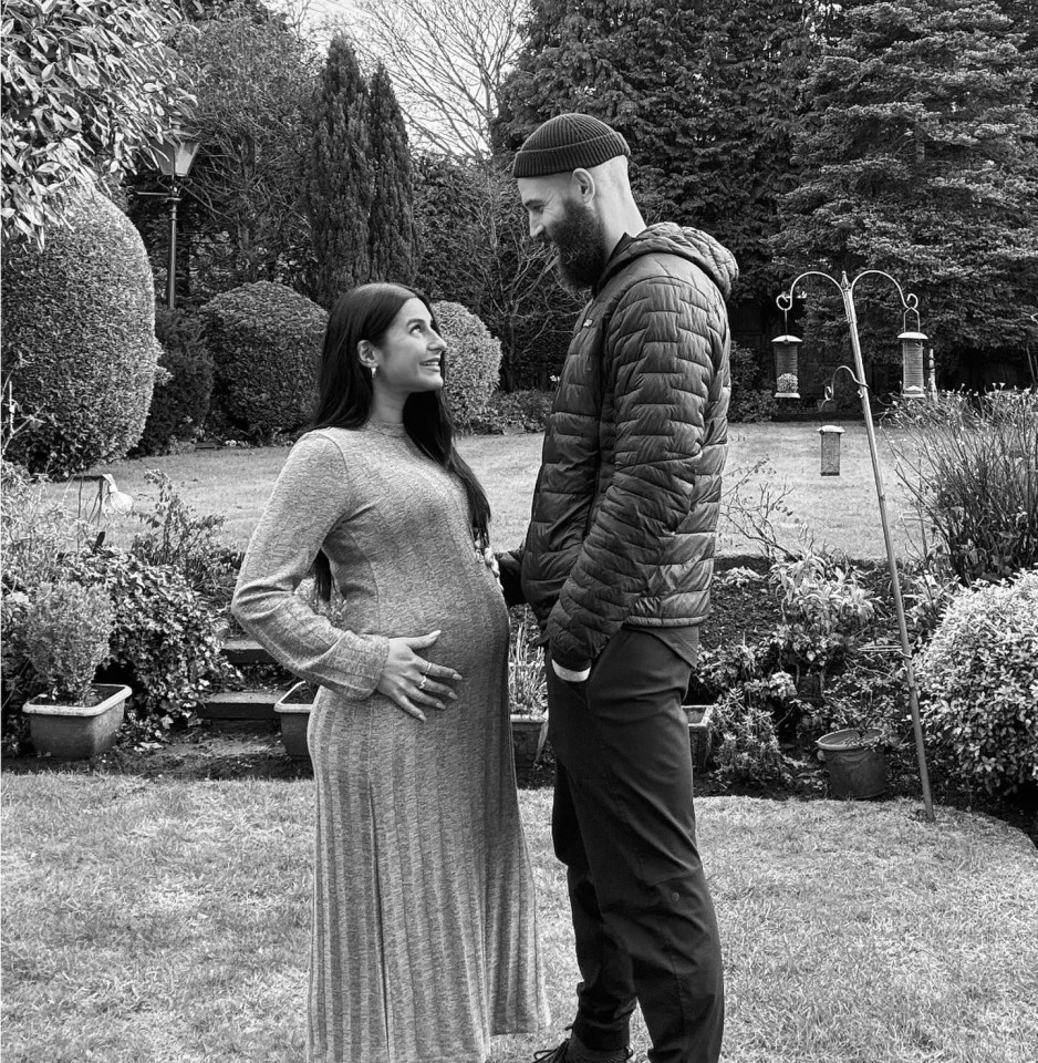 Sair Khan announced she is expecting her first child on social media today