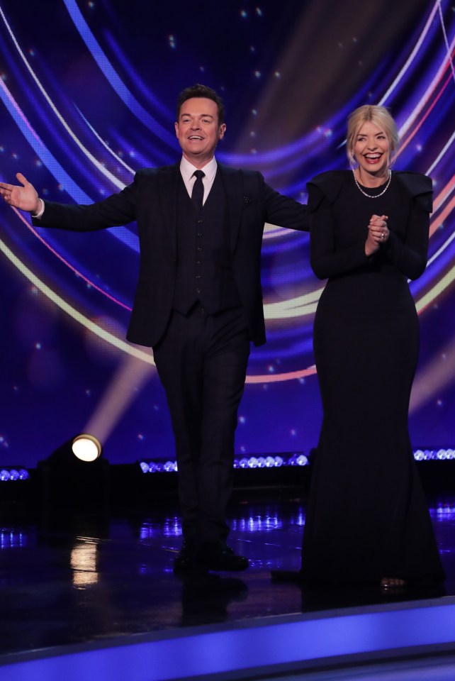 Stephen Mulhern, left, reportedly visited Holly at her home before she was talked into returning to the show alongside him