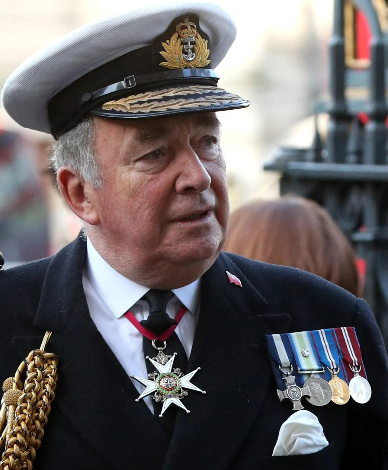 The ex-Royal Navy Chief and Falklands War hero  said the UK is not ready for a 'hot war'