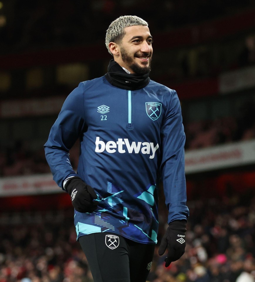 Said Benrahma could be set to leave West Ham