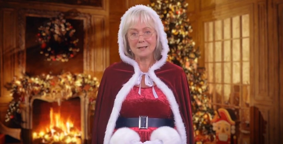 You can opt for a video from Mrs Claus too