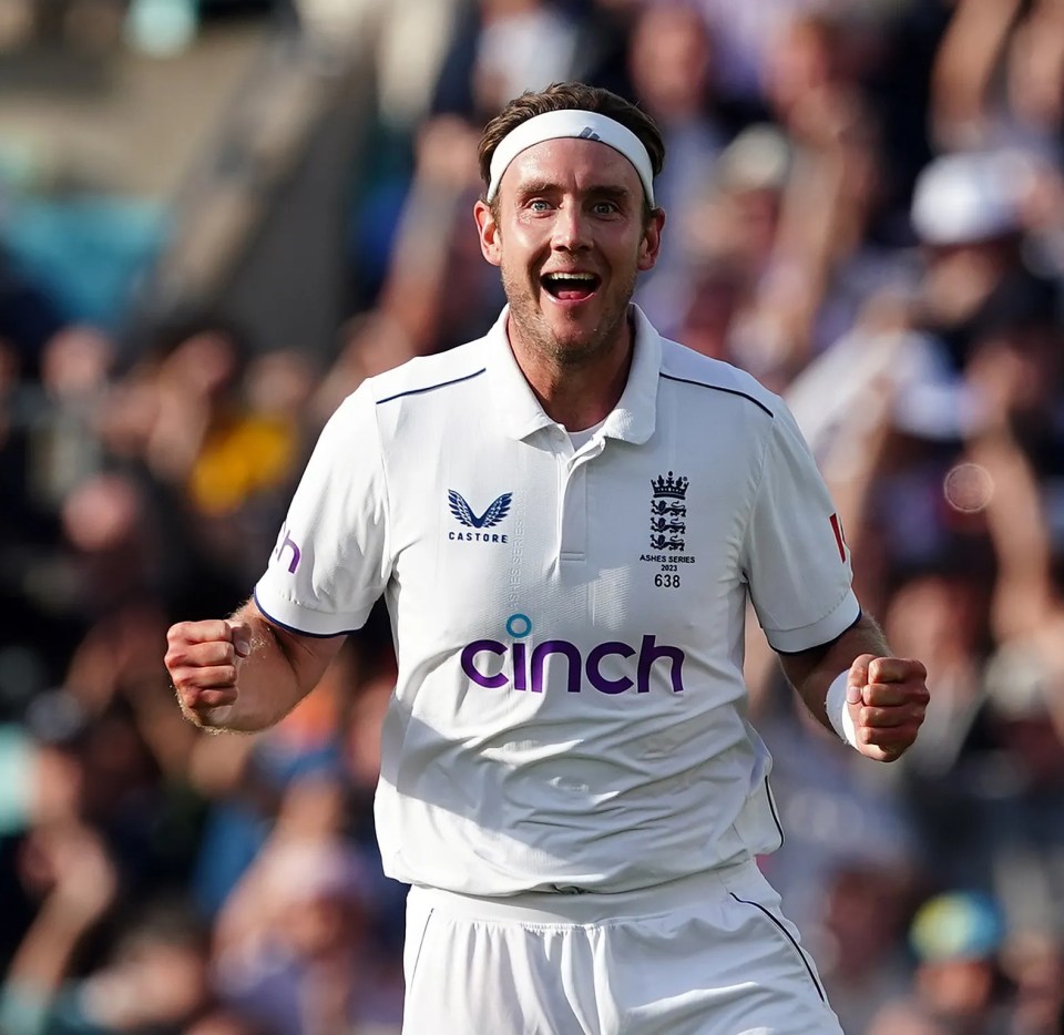 Stuart Broad ended his England career on a high in the Ashes